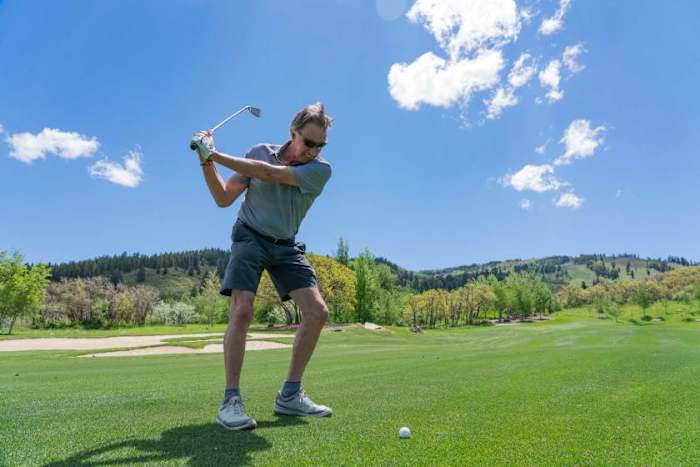 Golfforever golfer backswing